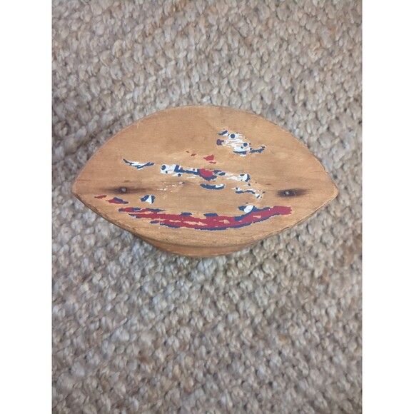 Vintage Abacus 1940s Holgate Wood Rocking Horse Toy Educational Collectible - Picture 5 of 5